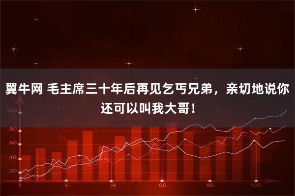 翼牛网 毛主席三十年后再见乞丐兄弟，亲切地说你还可以叫我大哥！